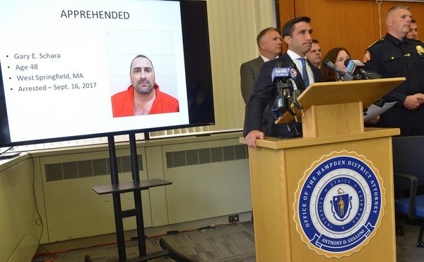 Hampden County, MA, District Attorney Anthony Gulluni Announcing Arrest of Gary E. Schara